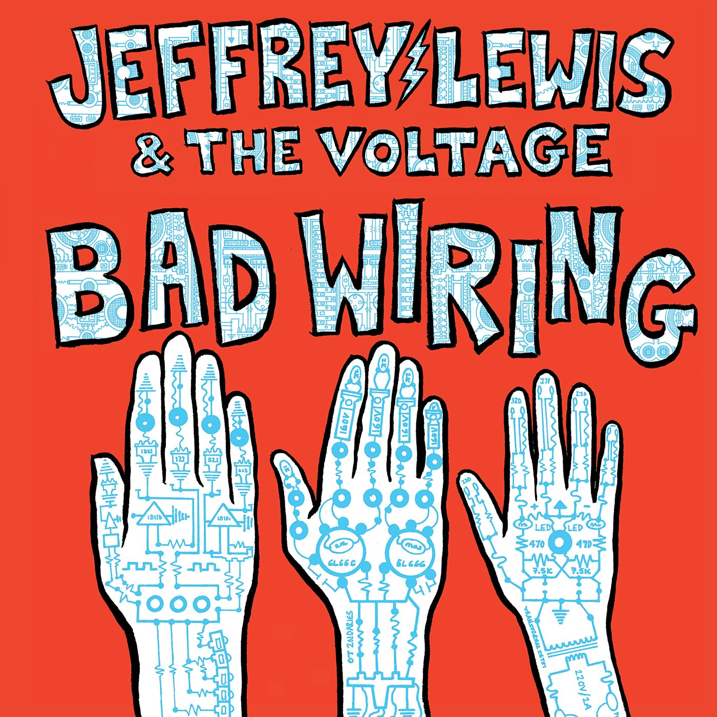 Jeffrey Lewis & The Voltage - Bad Wiring album cover