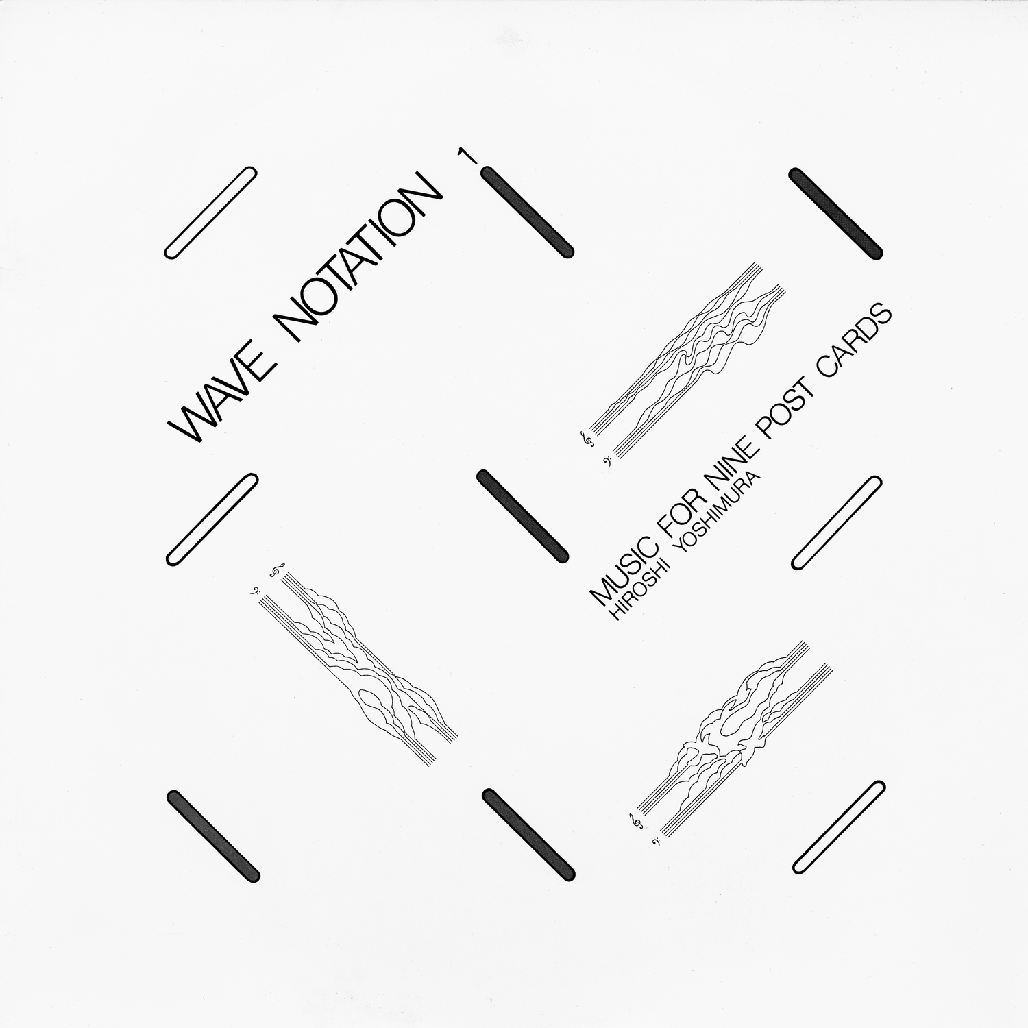 Hiroshi Yoshimura - Wave Notation 1: Music for Nine Post Cards album cover