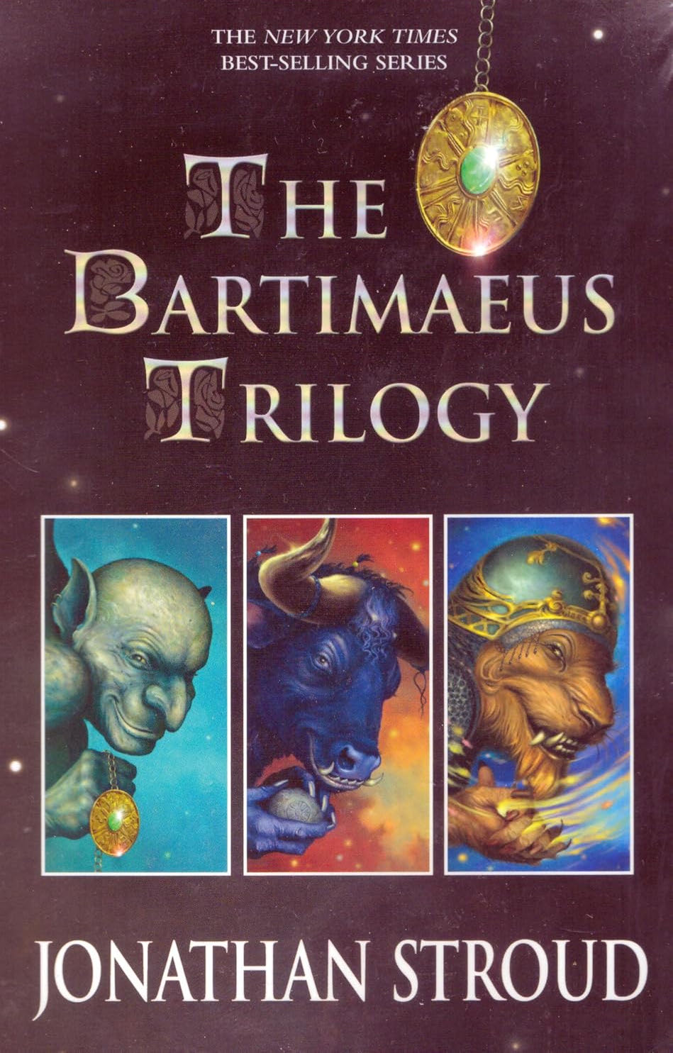 The Bartimaeus Trilogy book cover