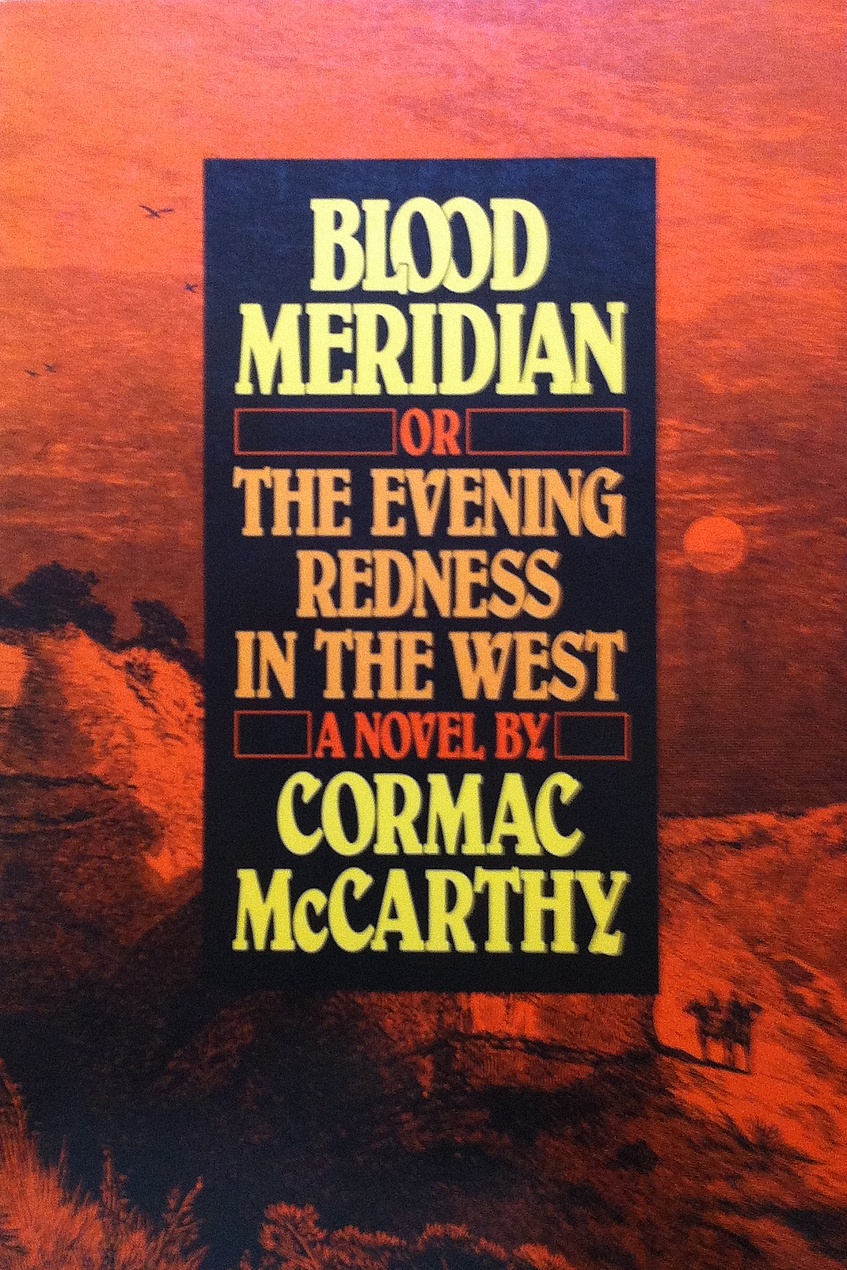 Blood Meridian by Cormac McCarthy book cover