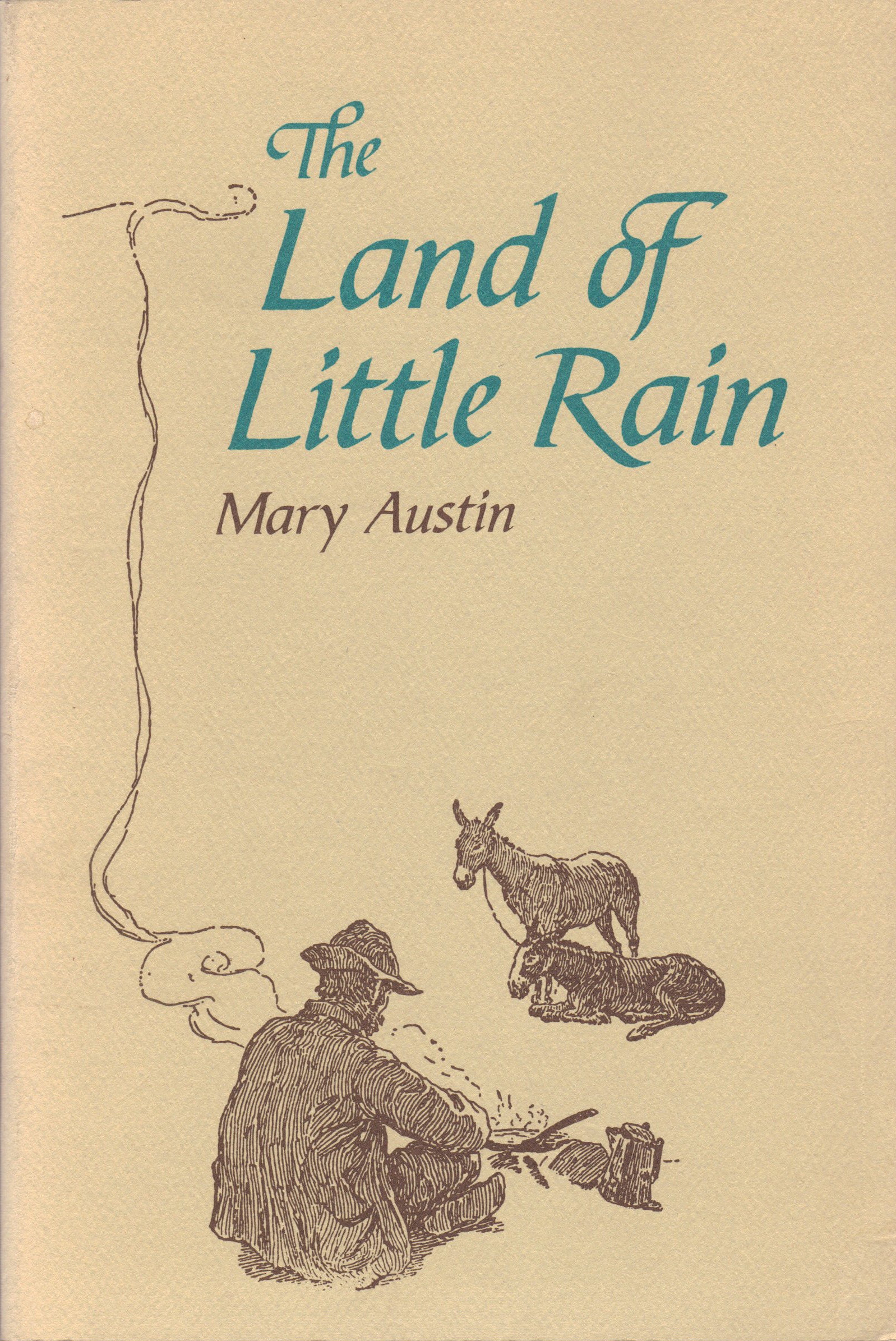 The Land of Little Rain by Mary Austin book cover