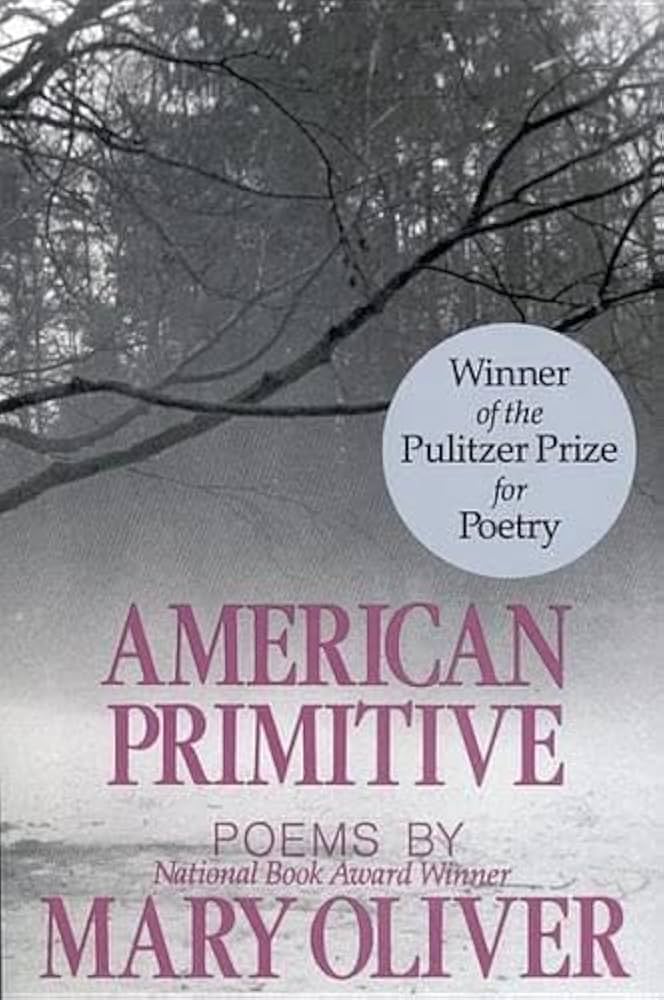 American Primitive by Mary Oliver book cover