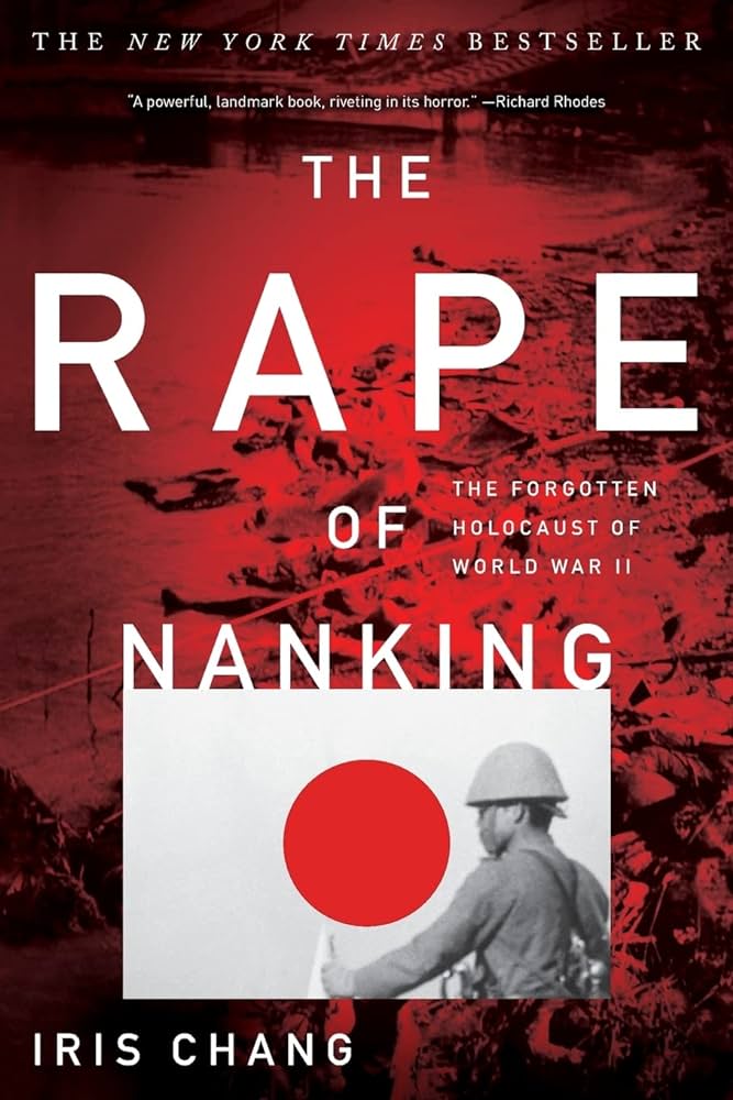 The Rape of Nanking by Iris Chang book cover